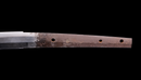 Sabre Antique Japonais Katana lame 70cm, Koshirae Marron, Période Edo