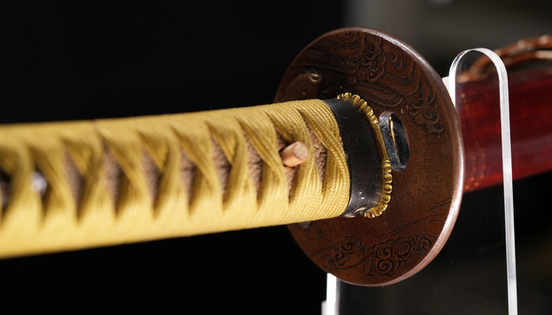 Sabre Antique Japonais Katana par Kashu Kanemaki, Edo Period, Hozon Token