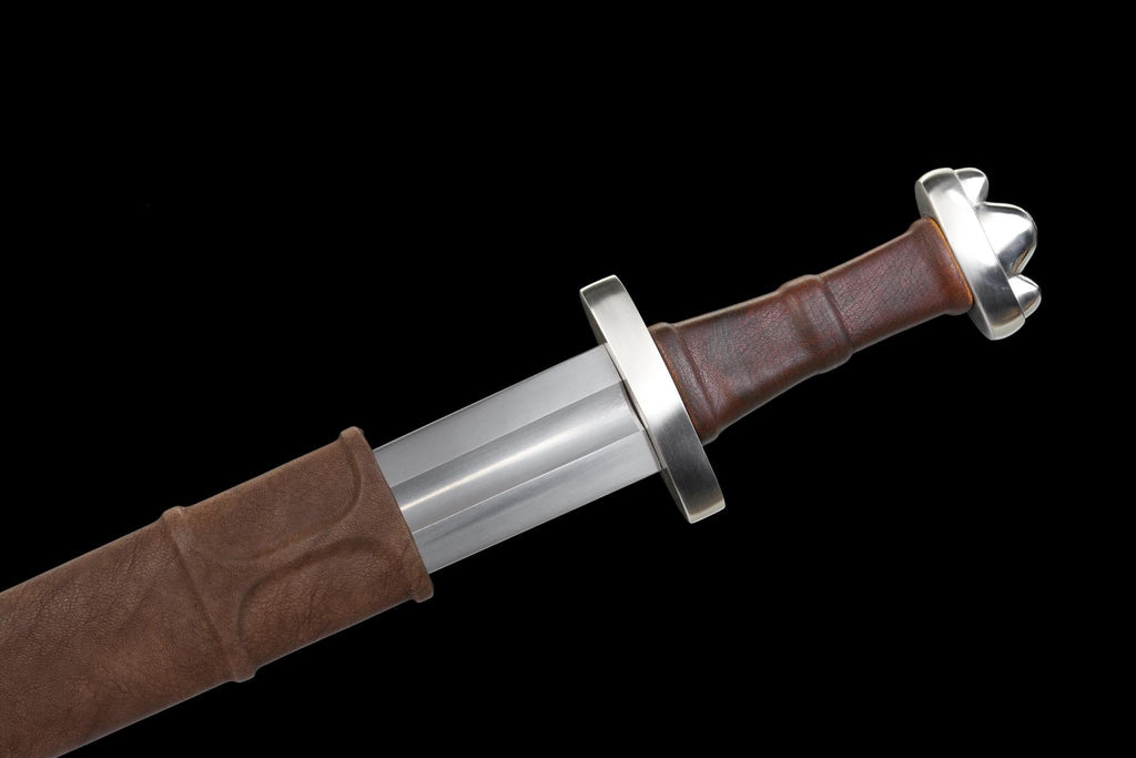 Épée viking forgée à la main, tranchante, acier supérieur D2, poignee pleine, indestructible - Epées (14146156 Épée viking forgée à la main, tranchante, acier supérieur D2, poignee pleine, indestructible - Epées (14146156