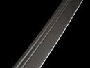 Épée Machette Shadow Fang — SK5, Poignée noire texturée, fourreau noir texturé, clip