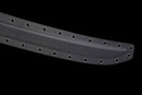 Tachi Fantôme Épée Longue Tactique — SK5, Poignée noire texturée, fourreau noir mat, rivets.