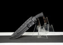 Kukri Apex Predator — DLC Edition — DC53, Poignée noire sculptée, fourreau noir moulé avec clip