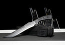 Kukri Apex Predator — DLC Edition — DC53, Poignée noire sculptée, fourreau noir moulé avec clip