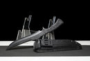 Kukri Apex Predator — DLC Edition — DC53, Poignée noire sculptée, fourreau noir moulé avec clip