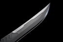 Kukri Apex Predator — DLC Edition — DC53, Poignée noire sculptée, fourreau noir moulé avec clip