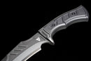 Kukri Apex Predator — DLC Edition — DC53, Poignée noire sculptée, fourreau noir moulé avec clip
