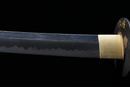 Katana by Tachibana Munehiro with Golden Koshirae Katana Japonais
