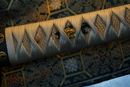 Katana by Tachibana Munehiro with Golden Koshirae Katana Japonais