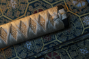 Katana by Tachibana Munehiro with Golden Koshirae Katana Japonais