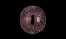 Antique Japanese Katana with Seated Sages Iron Tsuba and Suguha Hamon, Mumei, Edo Period — Tamahagane