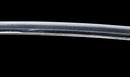 Antique Japanese Katana with Seated Sages Iron Tsuba and Suguha Hamon, Mumei, Edo Period — Tamahagane