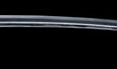 Antique Japanese Katana with Seated Sages Iron Tsuba and Suguha Hamon, Mumei, Edo Period — Tamahagane