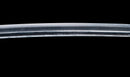 Antique Japanese Katana with Seated Sages Iron Tsuba and Suguha Hamon, Mumei, Edo Period — Tamahagane
