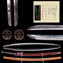 Sabre Antique Japonais Katana Kiyotsune - NTHK Kanteisho