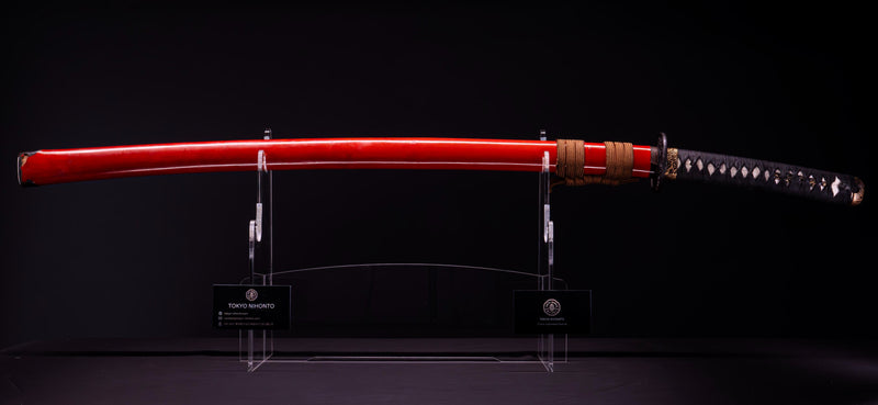 Sabre Antique Japonais Katana signé Noshu ju Fujiwara Kanefusa