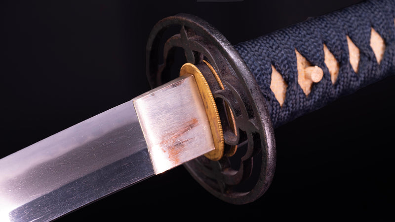 Sabre Katana Japonais Antique signé Kanetaka (Seconde Guerre Mondiale)