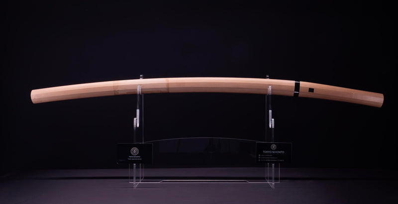 Sabre Antique Katana Japonais avec Kuruma-sukashi Tsuba