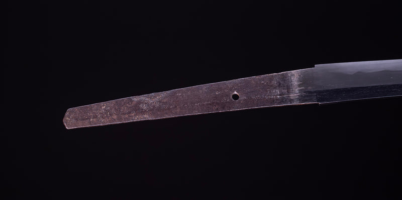Sabre Antique Katana Japonais avec Kuruma-sukashi Tsuba