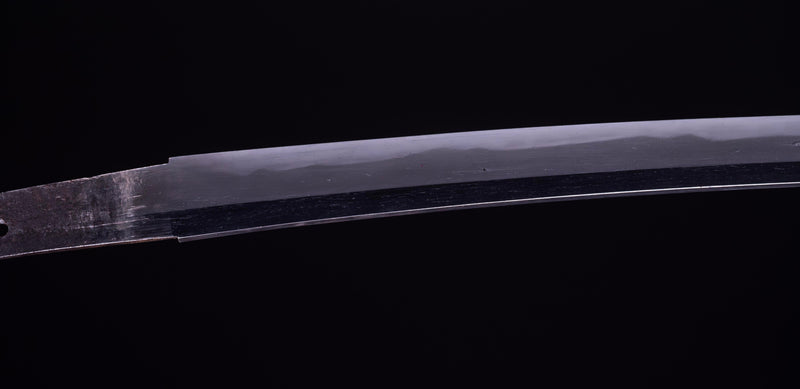 Sabre Antique Katana Japonais avec Kuruma-sukashi Tsuba