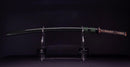 Sabre Katana Japonais Antique signé Seki-ju Kaneyoshi avec Koshirae Vert