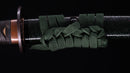 Sabre Katana Japonais Antique signé Seki-ju Kaneyoshi avec Koshirae Vert