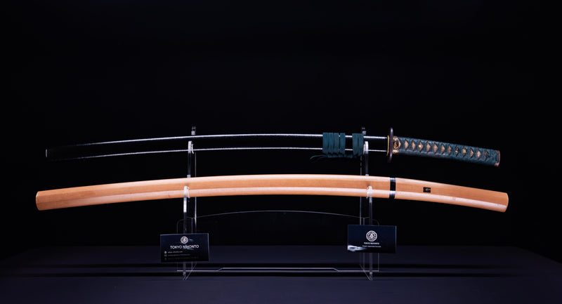 Katana Japonais Antique Tsuba Kakugata Arrondi - Fin Muromachi