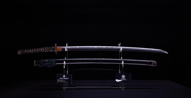 Katana Japonais Antique par Takada Munekage - Fin Muromachi - Double HOZON