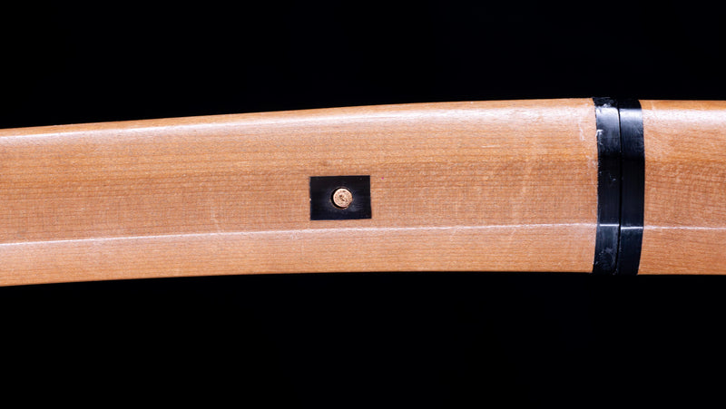 Katana Japonais Antique Tsuba Kakugata Arrondi - Fin Muromachi