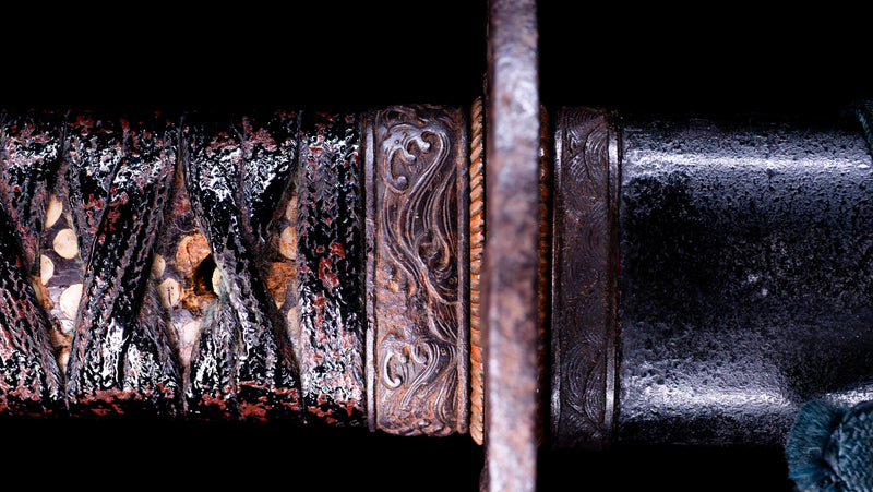 Katana Japonais Antique par Takada Munekage - Fin Muromachi - Double HOZON