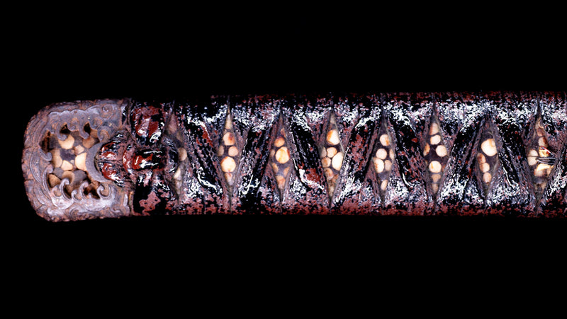 Katana Japonais Antique par Takada Munekage - Fin Muromachi - Double HOZON