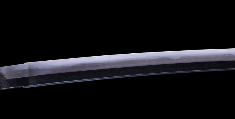 Katana Japonais Antique Tsuba Kakugata Arrondi - Fin Muromachi