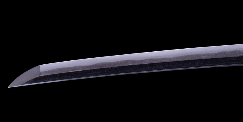 Katana Japonais Antique Tsuba Kakugata Arrondi - Fin Muromachi