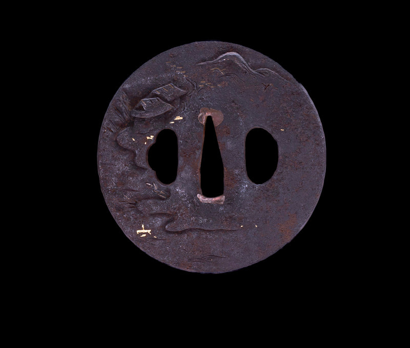 Katana Japonais Antique par Takada Munekage - Fin Muromachi - Double HOZON