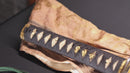 Sabre Japonais Antique Katana, Montures en Shakudo et Saya de Style Inrō