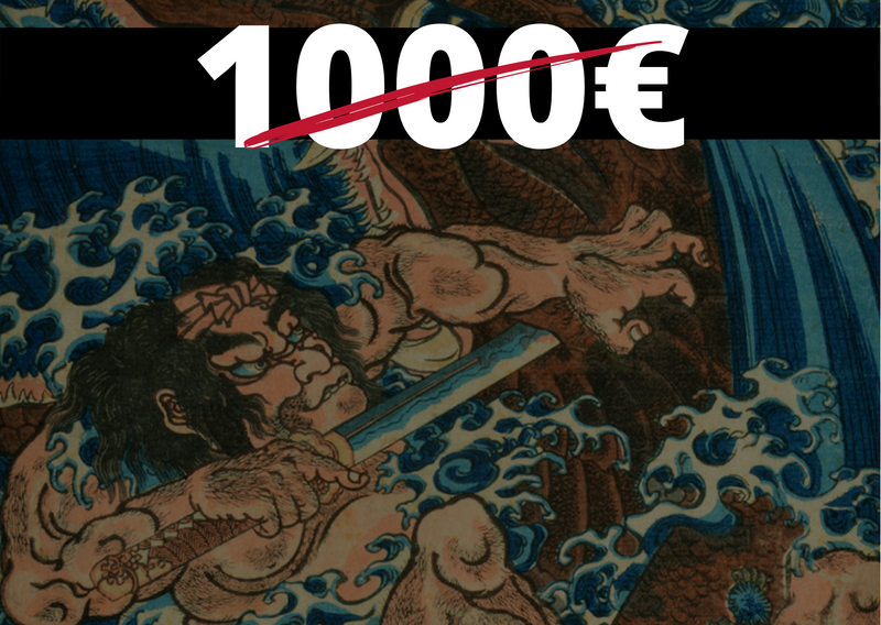 Carte Cadeau Katana Japonais