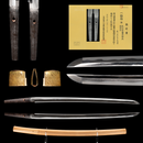 Sabre Antique Japonais Wakizashi par Omi no Kami Fujiwara Tsuguhiro - NBTHK Tokubetsu Hozon